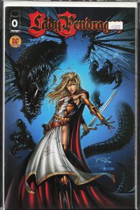 Lady Pendragon #0 DF Exclusive Alternate Cover Gold Foil Edition (1999)
