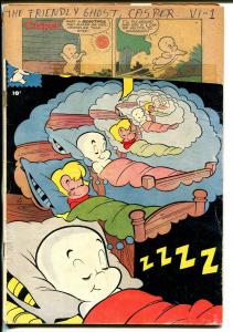 Friendly Ghost, Casper #1 1958-Harvey-1st issue-Wendy-distributor return-FR/G