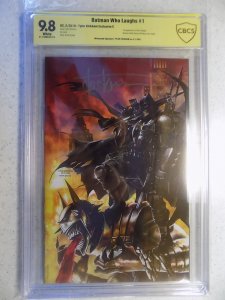 Batman Who Laughs # 1 Kirkham Exc C CBCS 9.8. Signed Tyler Kirkham