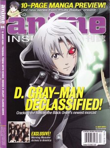 Wizard Anime Insider #66 FN ; Wizard | D. Gray-Man