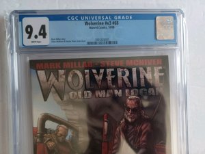 Wolverine Vol.3 #68 Old Man Logan - 2008 - CGC 9.4
