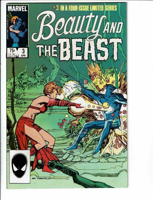 Beauty & The Beast Complete Marvel Comics Ltd Ser # 1 2 3 4 Avengers Hulk J102