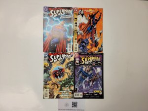 4 Superman Man of Steel DC Comic Books #107 111 118 128 53 TJ17