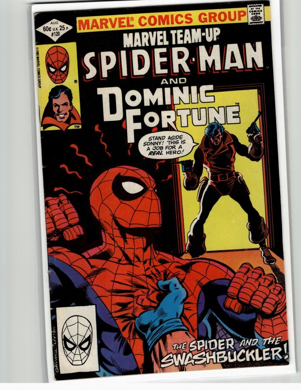 Marvel Team-Up #120 (1982) Dominic Fortune [Key Issue]