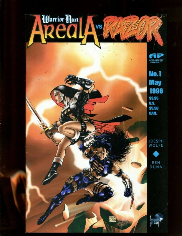 WARRIOR NUN #1 (7.5) DECEIVER! 1996~