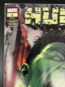 HULK ANNUAL 2023 #1 MAIN CVR A 1ST APPEARANCE OF ELDEST MARVEL PROSHIPPER