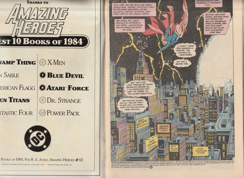 Crisis on Infinite Earths #2,3,5,6,7