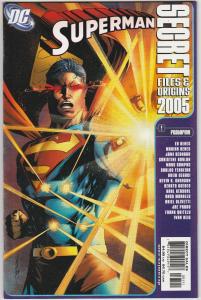 2 DC Comic Books Superman Secret Files & Origins 2005 Superman Special # 1 BH55