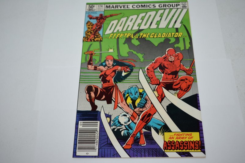 Daredevil #174 (1981) Elektra 1st App of the Hand VF+ 8.5 Comic