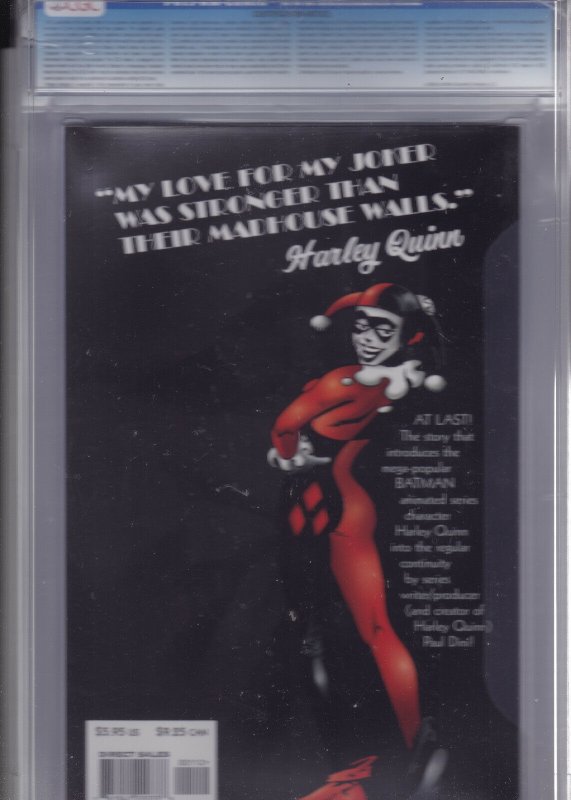 CGC 9.6 Batman Harley Quinn-2ND Print 