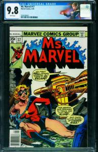 MS. MARVEL #17 CGC 9.8 1st MYSTIQUE cameo-Marvel-2030199001