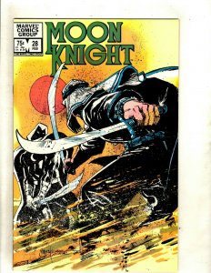 Lot Of 10 Moon Knight Marvel Comic Books # 21 22 23 24 25 26 27 28 29 30 HJ9