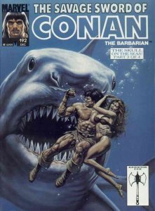 Savage Sword of Conan #192 FN ; Marvel |