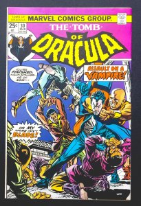 Tomb of Dracula #30 (1975) - [KEY] Early Blade Appearance! Gene Colan Art - VF!!