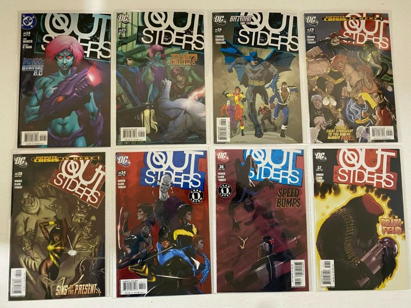 Outsiders (3rd series) comic lot 36 diff from:#3-50 + bonus 8.0 VF (2003-07)