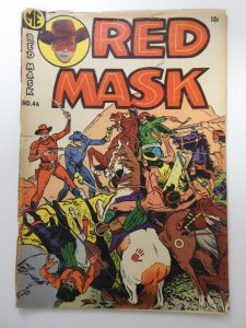 Red Mask #46 (1955) Fair Condition! Full Spine Split!