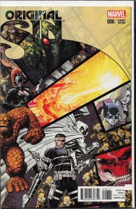Original Sin #6 Adams Cover (2014) Nick Fury