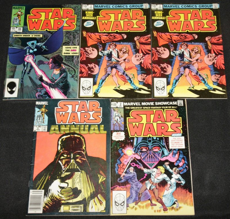 Marvel Bronze-Copper Age STAR WARS 20pc Count Mid Grade Comic Lot FN-VF Vader