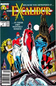 Excalibur #1 (Newsstand) VG ; Marvel | low grade comic Chris Claremont