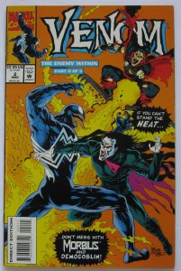 Venom: The Enemy Within #2 (Mar 1994, Marvel) VFN (8.0) Demogoblin & Morbius app