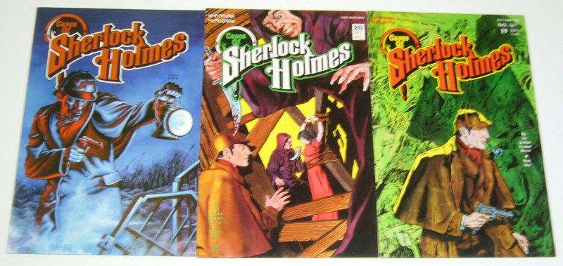 Cases of Sherlock Holmes #1-20 VF/NM complete series + one-shot - conan doyle