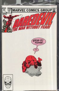 Daredevil #187 (1982) Daredevil [Key Issue]