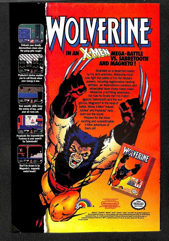 X-Men #282 FN/VF 7.0 1st Bishop! Marvel Comics