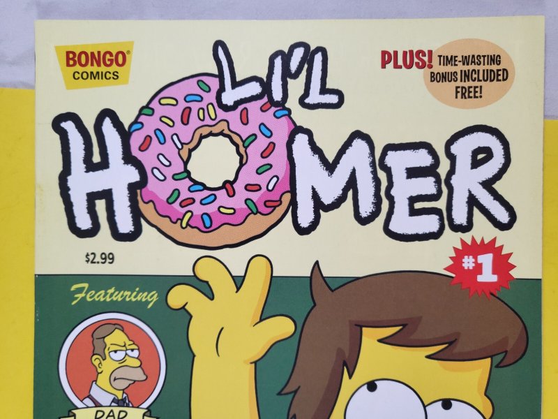 Simpsons One-Shot Wonders Lil Homer #1 2012 Bongo Comics