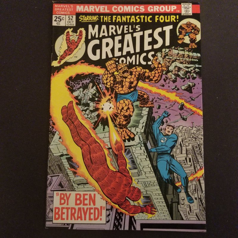 Marvel's Greatest Comics-Starring THE FANTASTIC FOUR!!