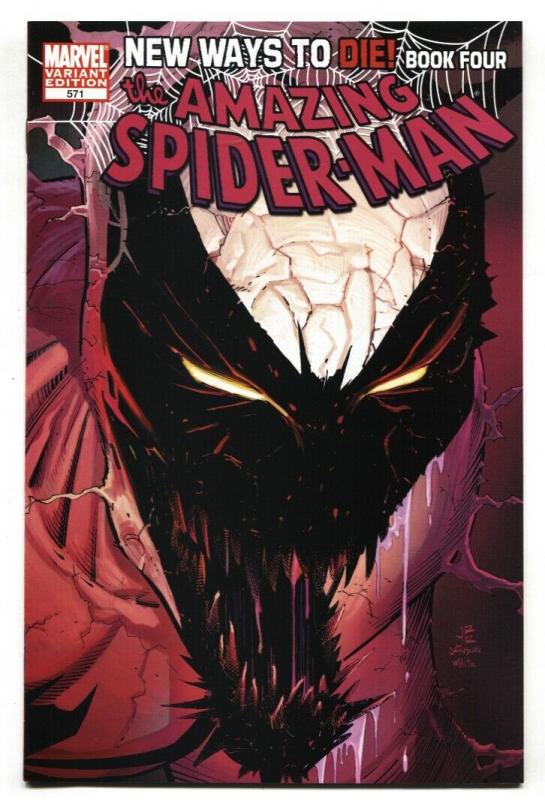 AMAZING SPIDER-MAN #571-Variant cover-Marvel comic book 2008