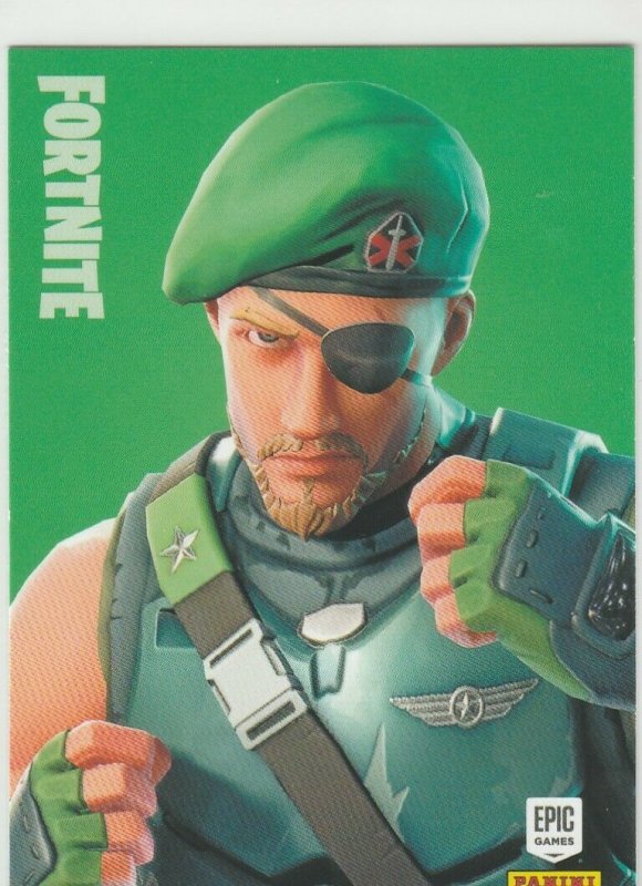 Fortnite Garrison 126 Uncommon Outfit Panini 2019 trading card series 1