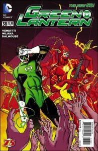 Green Lantern (2011) 38-D Doug Mahnke Flash 75th Anniversary Cover VF/NM