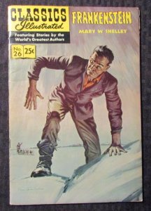 1971 CLASSICS ILLUSTRATED #26 VG/FN 5.0 Mary Shelly Frankenstein