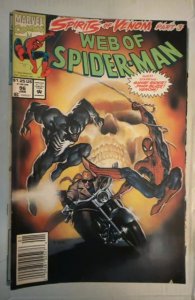 Web of Spider-Man #96 NEWSSTAND EDITION
