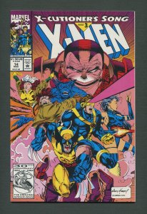 X-Men #14  /  9.2 NM-  /  with Promo Card /  November 1992