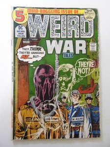 Weird War Tales #5 (1972) GD Condition moisture damage