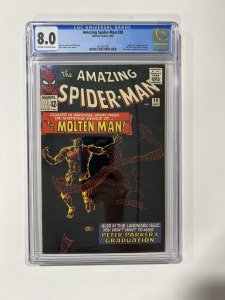 Amazing Spider-Man 28 1965 Cgc 8.0 Ow/w pages Marvel Comics