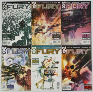 Nick Fury #1-6 VF/NM complete series GARTH ENNIS bill sienkiewicz MARVEL MAX set
