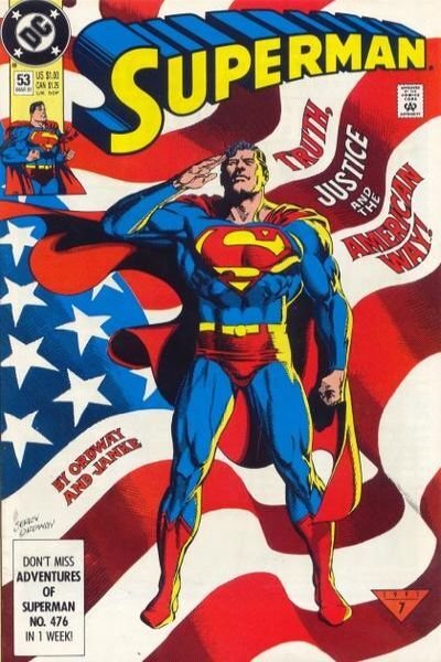 Superman (1987 series) #53, VF (Stock photo)