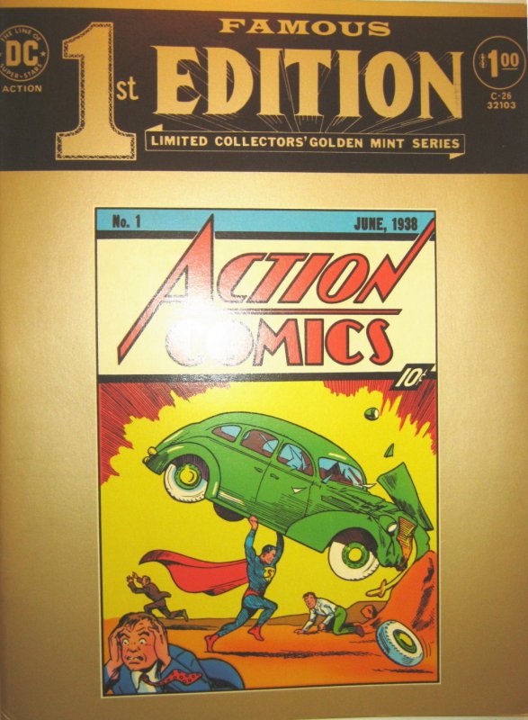 Famous First Edition #1 (1974) Action #1  1st appearance of Superman