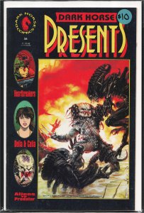 Dark Horse Presents #36 Variant Cover (1990) Aliens vs. Predator [Key Issue]