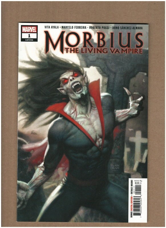 Morbius The Living Vampire #1 Marvel Comics 2020 NM- 9.2 