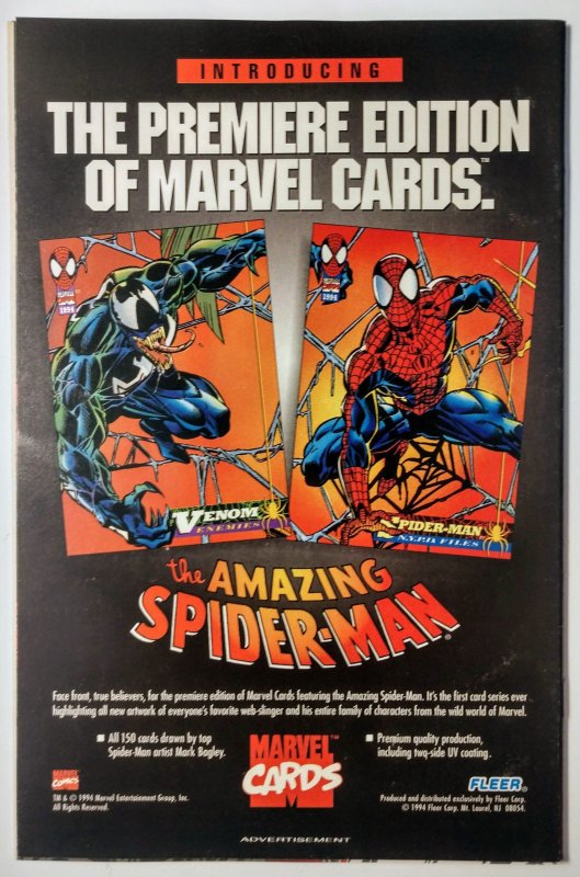 The Amazing Spider-Man #389 (8.5, 1994) Cameleon Origin