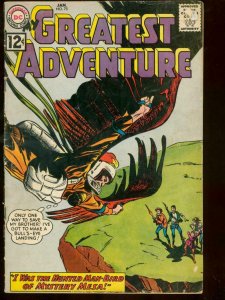 MY GREATEST ADVENTURE DC COMICS #75 1962 MYSTERY HORROR VG