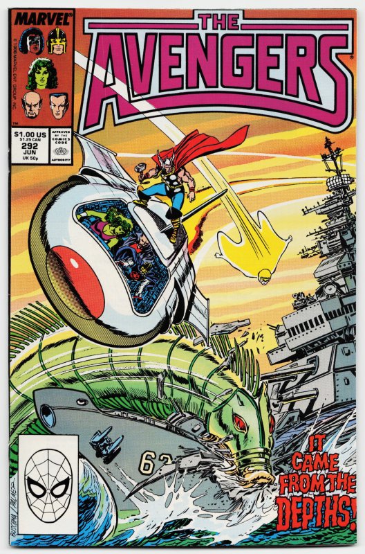 The Avengers #292 (1988) The Avengers