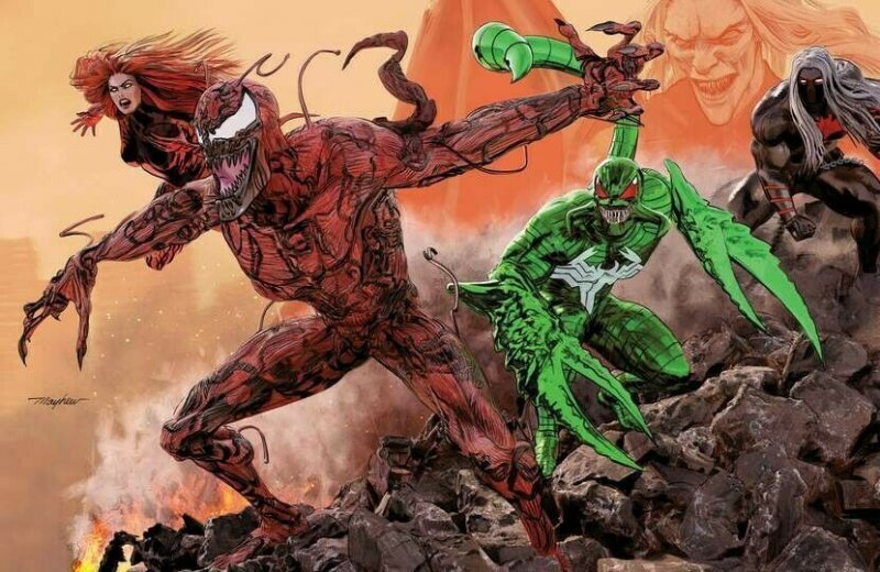 VENOM #34 (2021) MIKE MAYHEW SIGNED W/COA | TRADELESS VIRGIN | LTD 1000 | KNULL