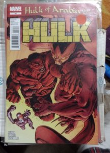 Hulk  # 44  vol 2  2012, Marvel disney red hulk    zirchon cover hulk of arabia