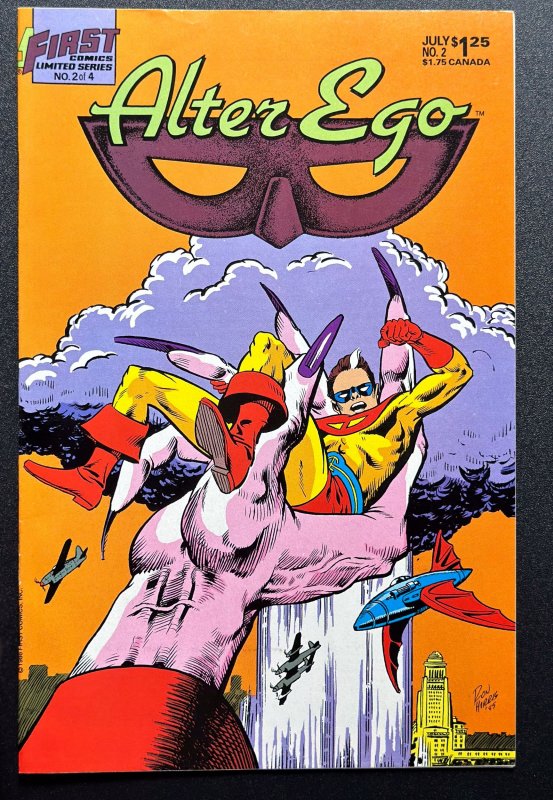 Alter Ego #1-4 (1986) [Lot of four books]