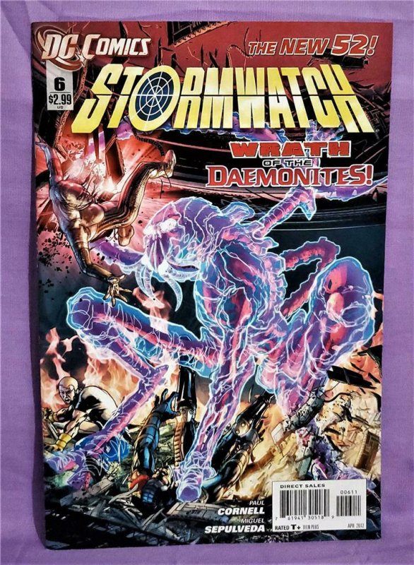 DC New 52 STORMWATCH #1 - 9 Paul Cornell Miguel Sepulveda (DC, 2011)!