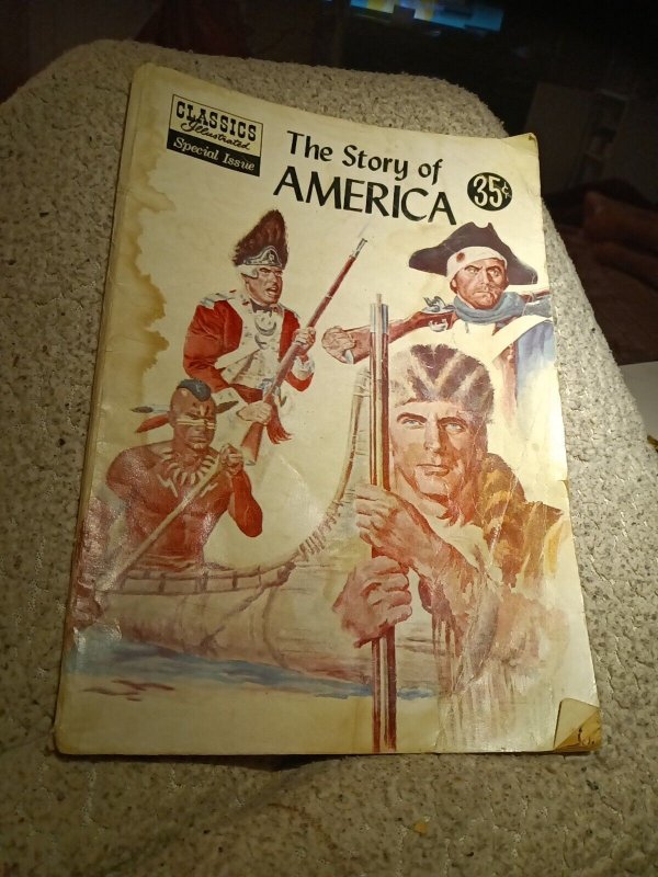 Classics Illustrated Special Iss. The Story of America 132A June Silver Age 1956